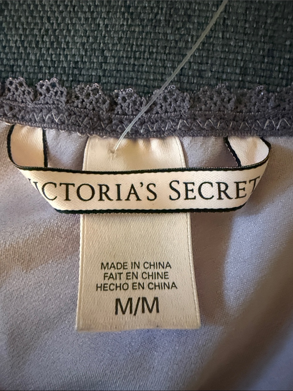 Victoria’s Secret Chemise/Slip Satin & Lace Trimmed. Size Medium. Lilac/Purple. - Picture 7 of 8